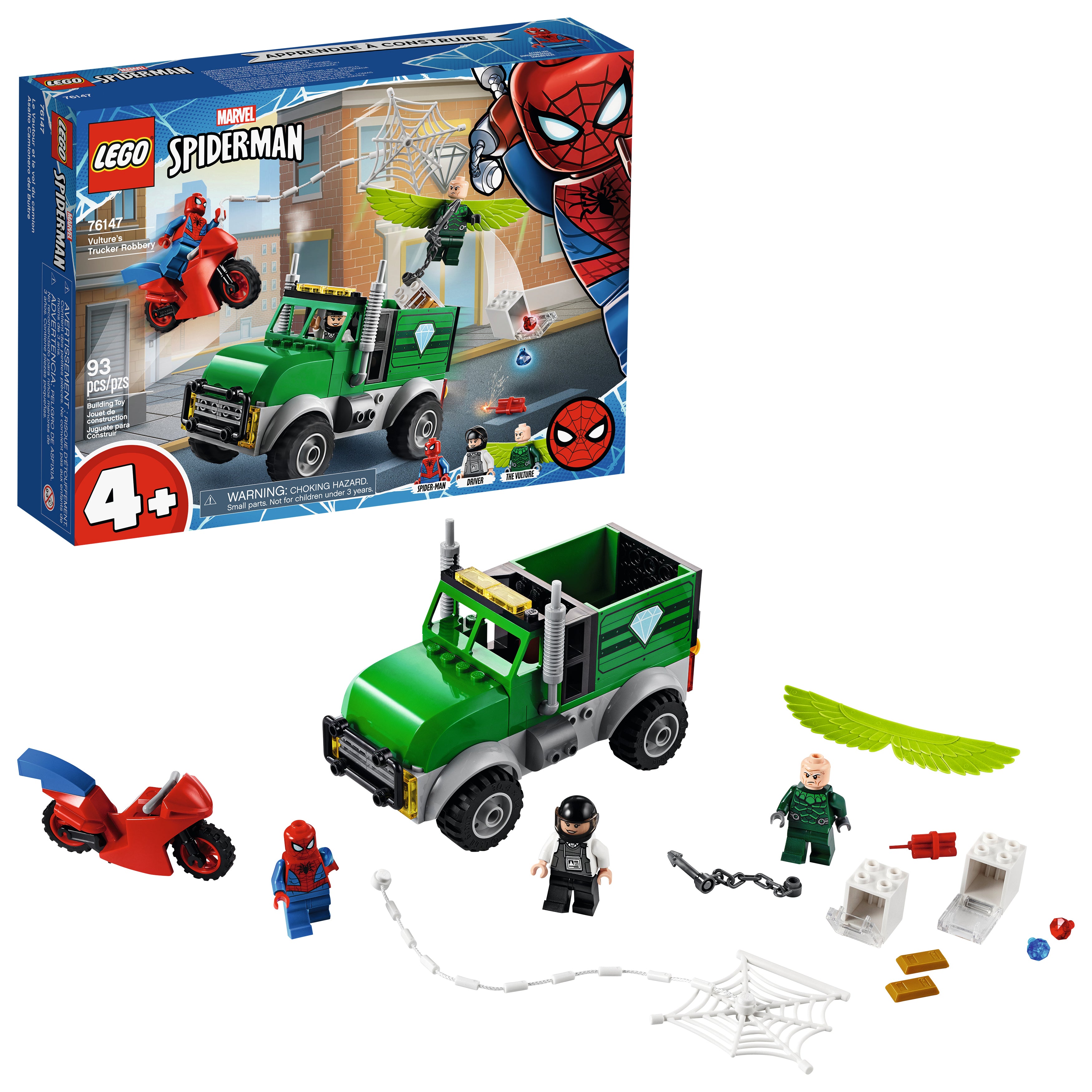 lego spiderman villains minifigures