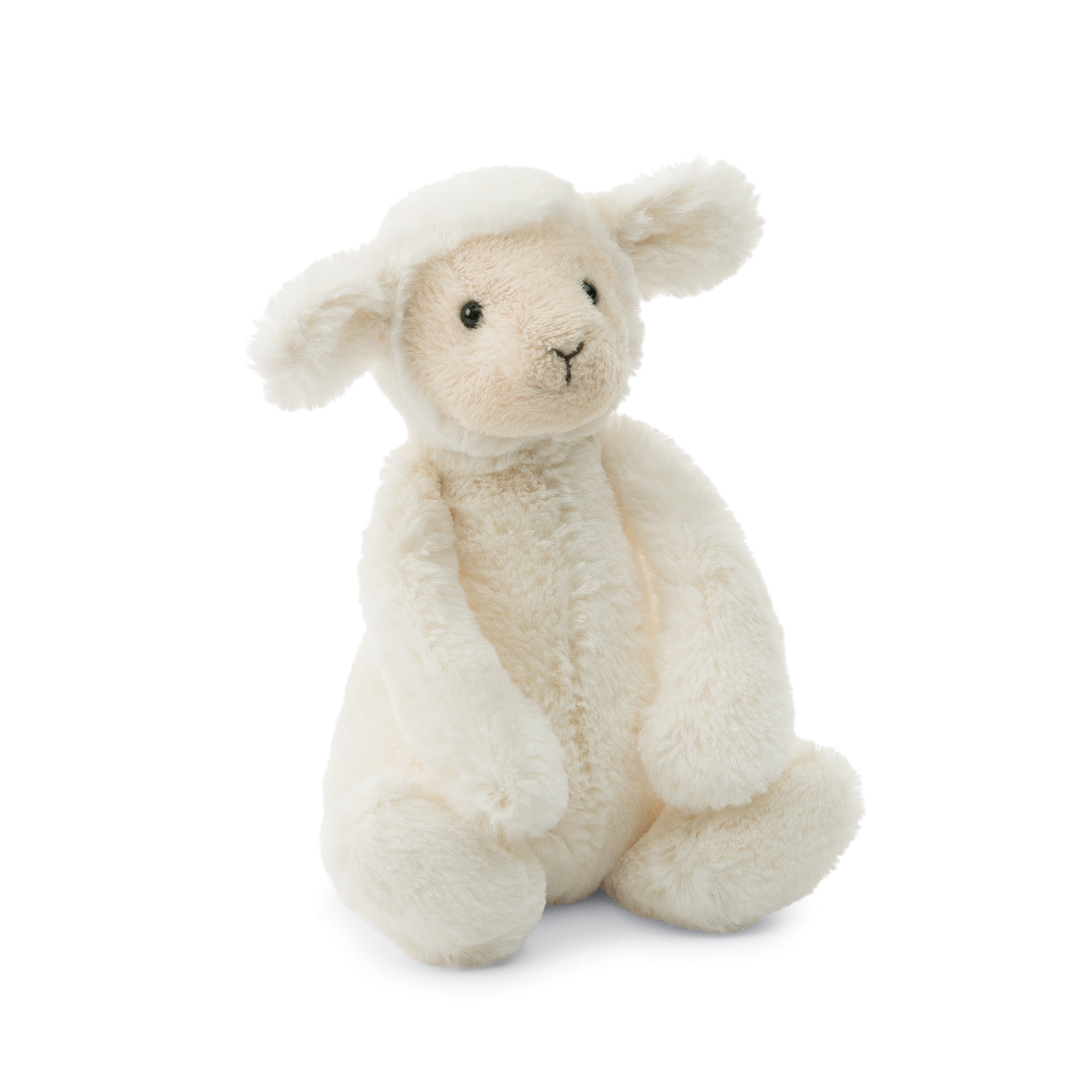 small sheep stuffed animal