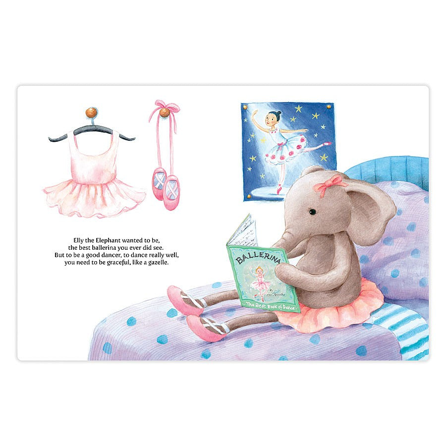 jellycat elephant ballerina