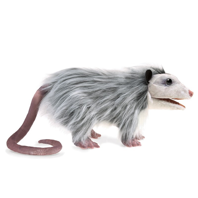 realistic stuffed opossum