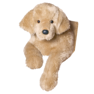 golden retriever stuffed animal dog toy