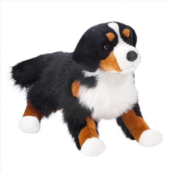 giant stuffed bernese mountain dog