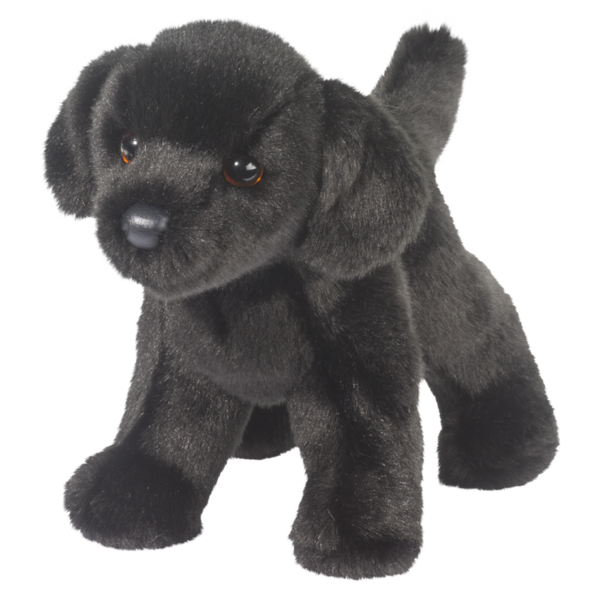 black labrador soft toy