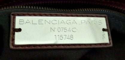 balenciaga sac tag