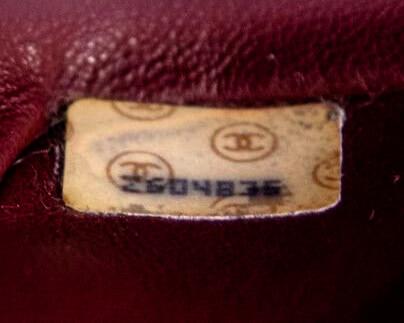 Authentic Chanel Serial Number 1991-1994