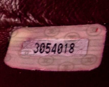 Authentic Chanel Serial Number 1994-1996