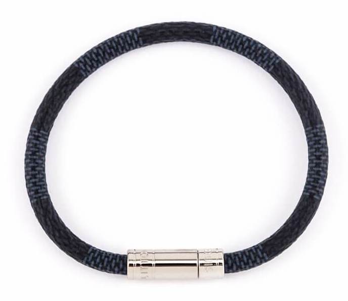 Louis Vuitton Damier Graphite Keep It Bracelet