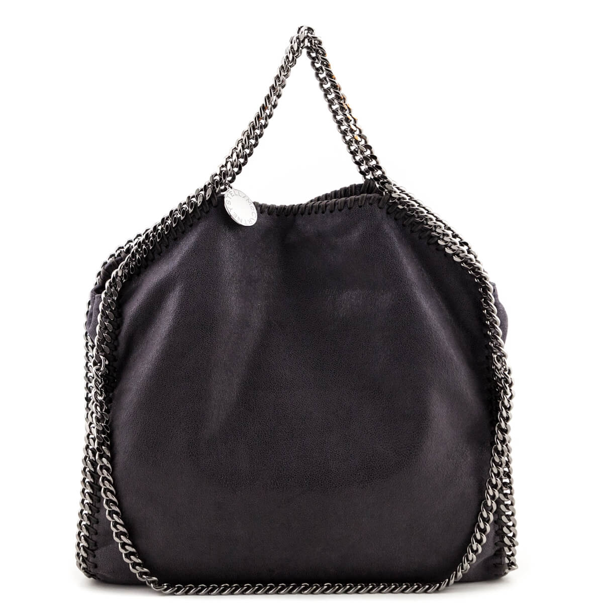 Stella McCartney Bark Shaggy Deer Falabella Fold-Over Tote