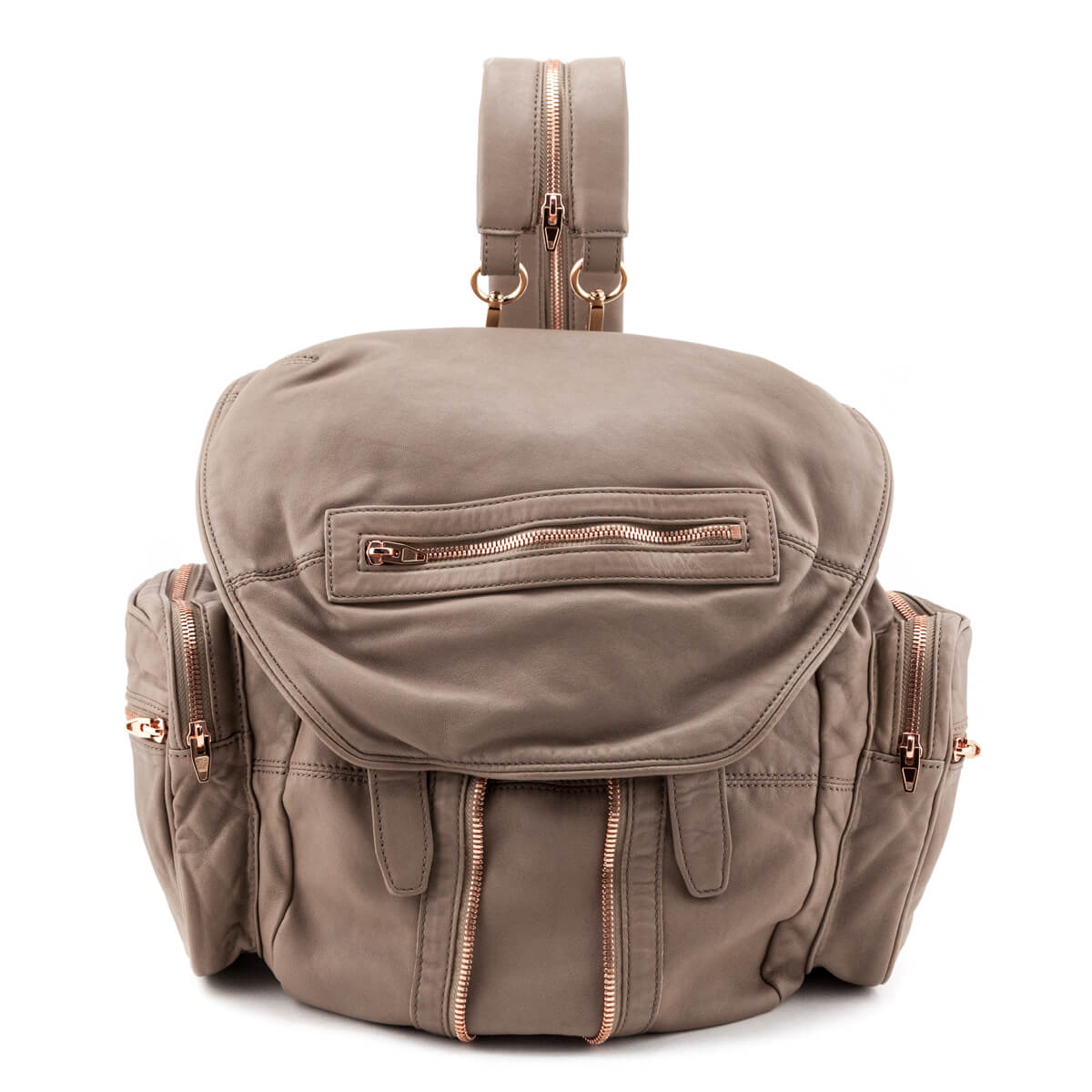 Alexander Wang Latte Lambskin Marti Backpack - Alexander Wang CA