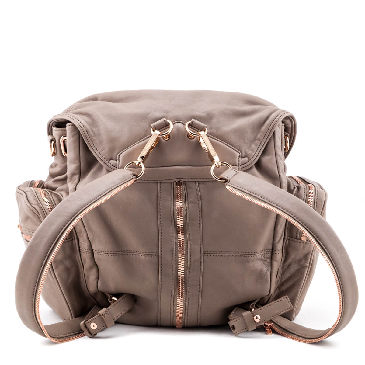 Alexander Wang Latte Lambskin Marti Backpack - Alexander Wang CA