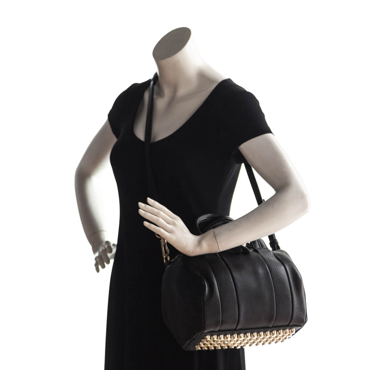 Alexander Wang Black Calfskin Rockie - Preloved Handbags Canada