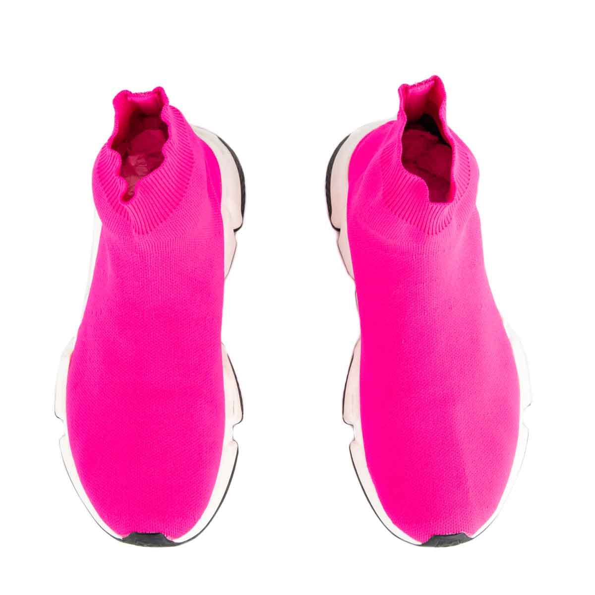 Balenciaga Knife spandex sock boots in pink worn by Lisa in DDUDU DDUDU  music video of Blackpink  Spotern