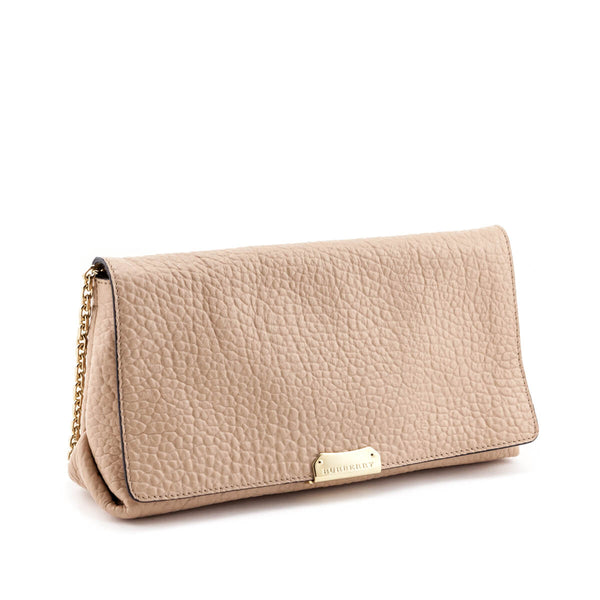 Burberry Nude Pink Signature Grain Medium Mildenhall Crossbody