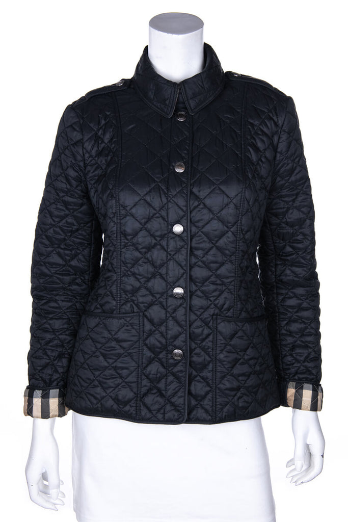 burberry quilted jacket on sale