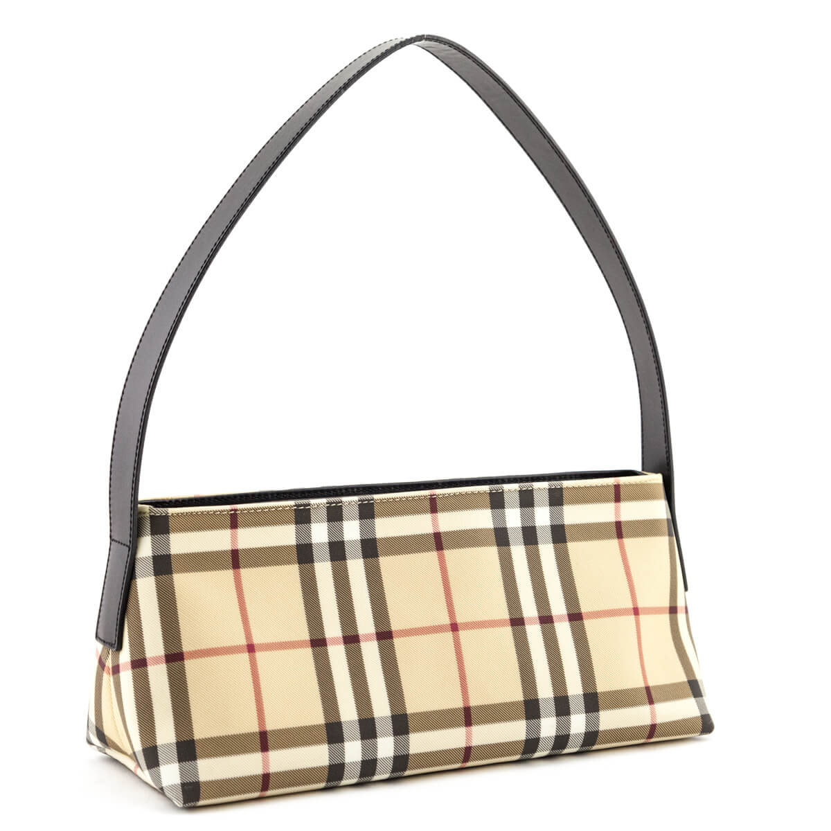 burberry check shoulder bag