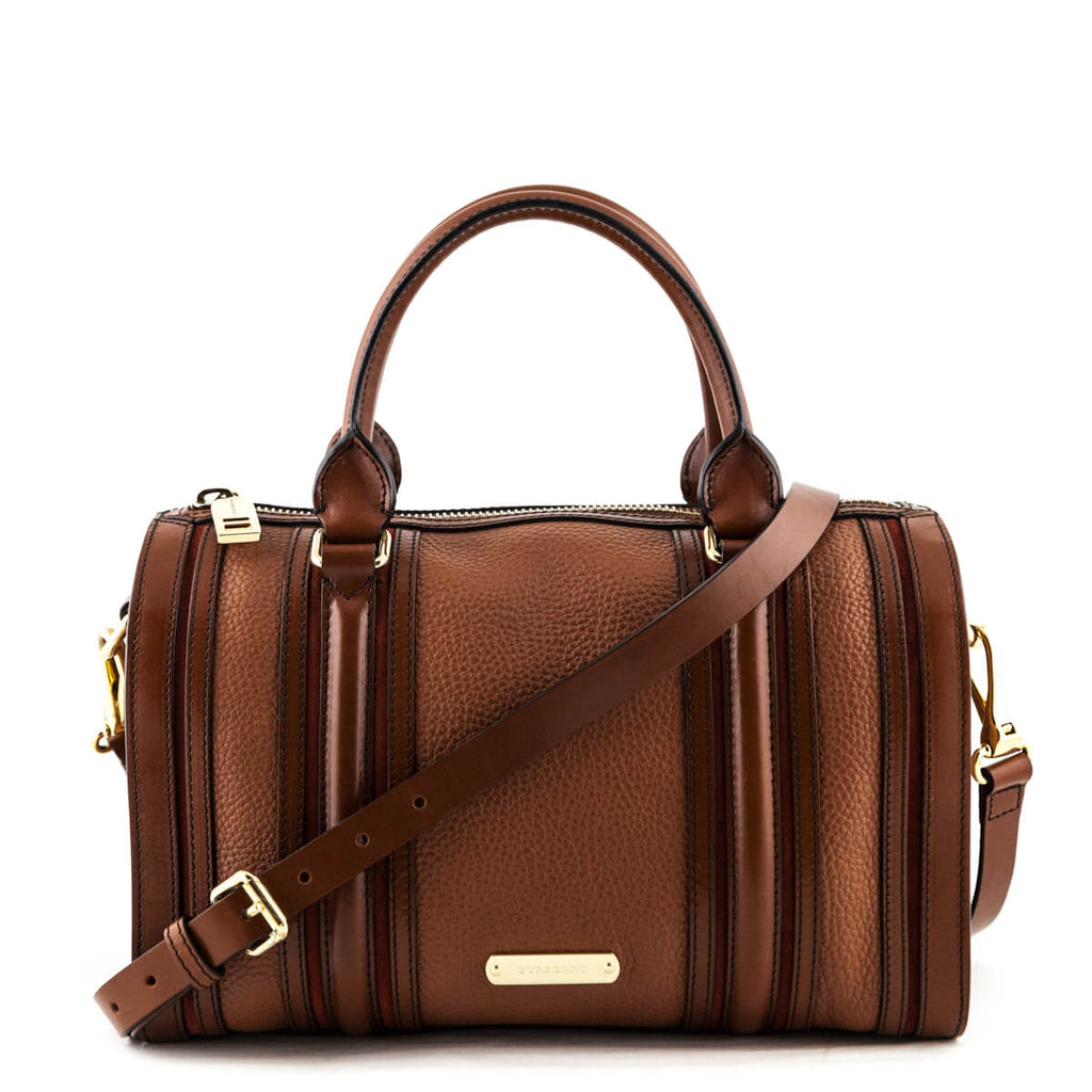 Burberry Medium Alchester Bowling Bag - Preowned Burberry Handbags