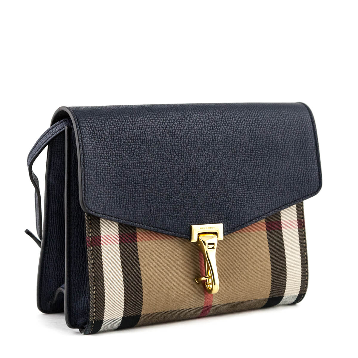 burberry small house check macken crossbody