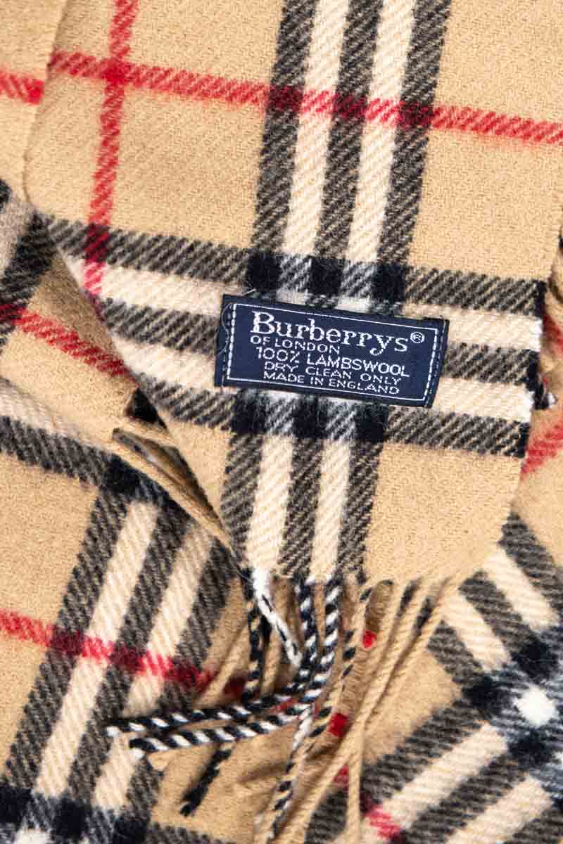 burberrys of london 100 lambswool scarf