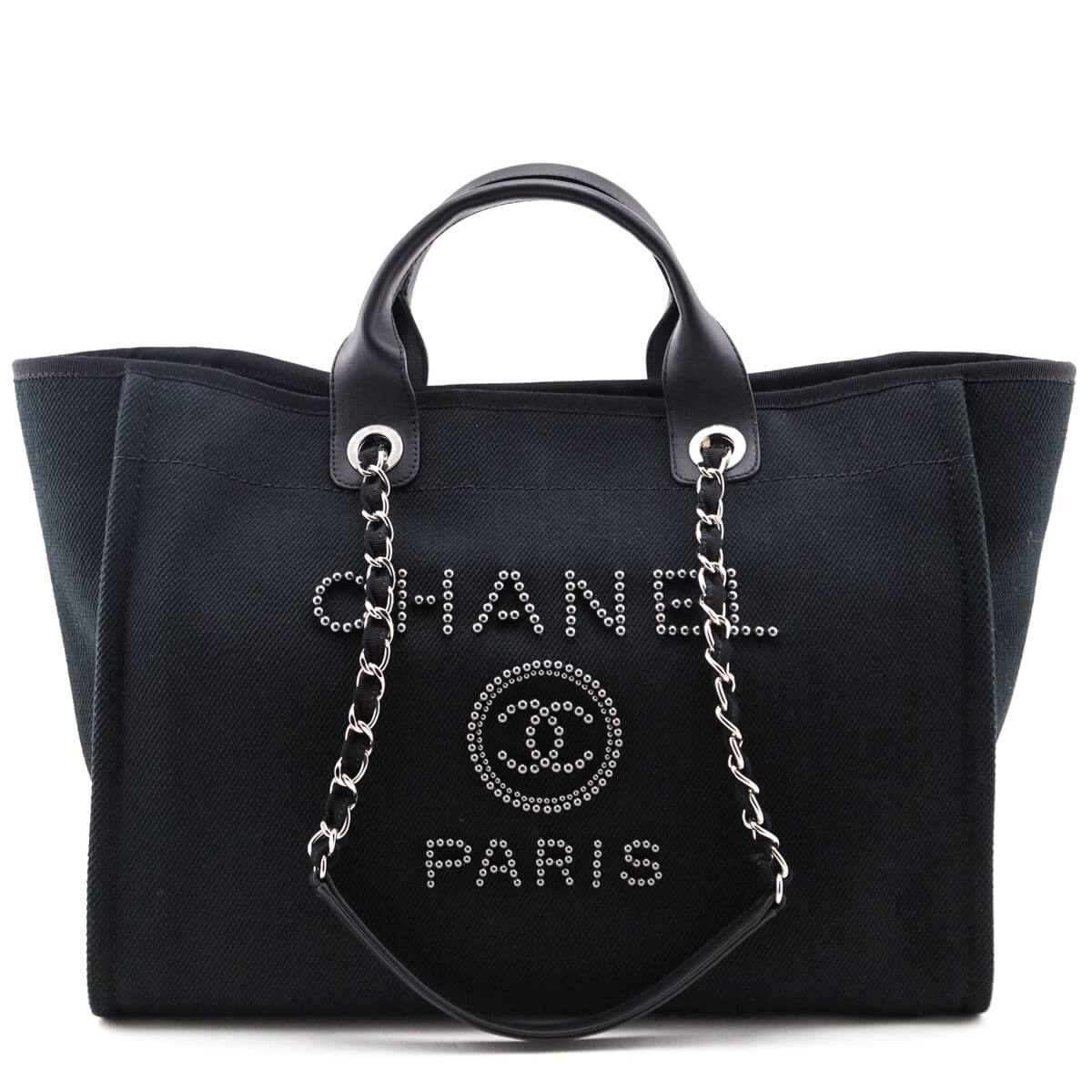 Túi Xách Chanel Shopping bag with pearls  Centimetvn