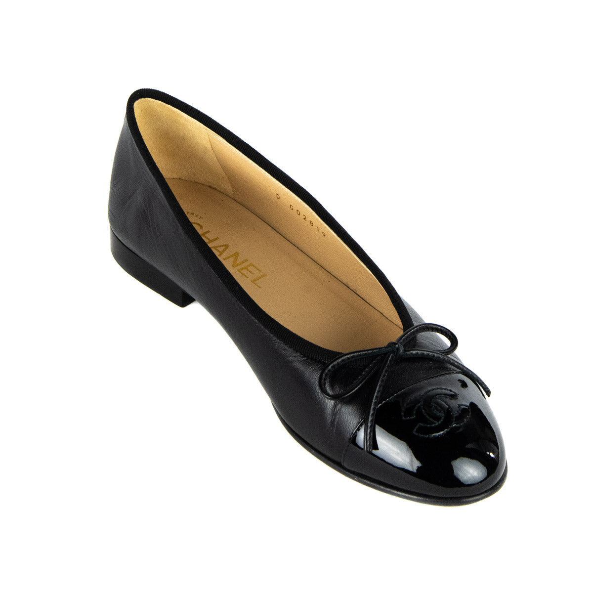 authentic chanel ballet flats