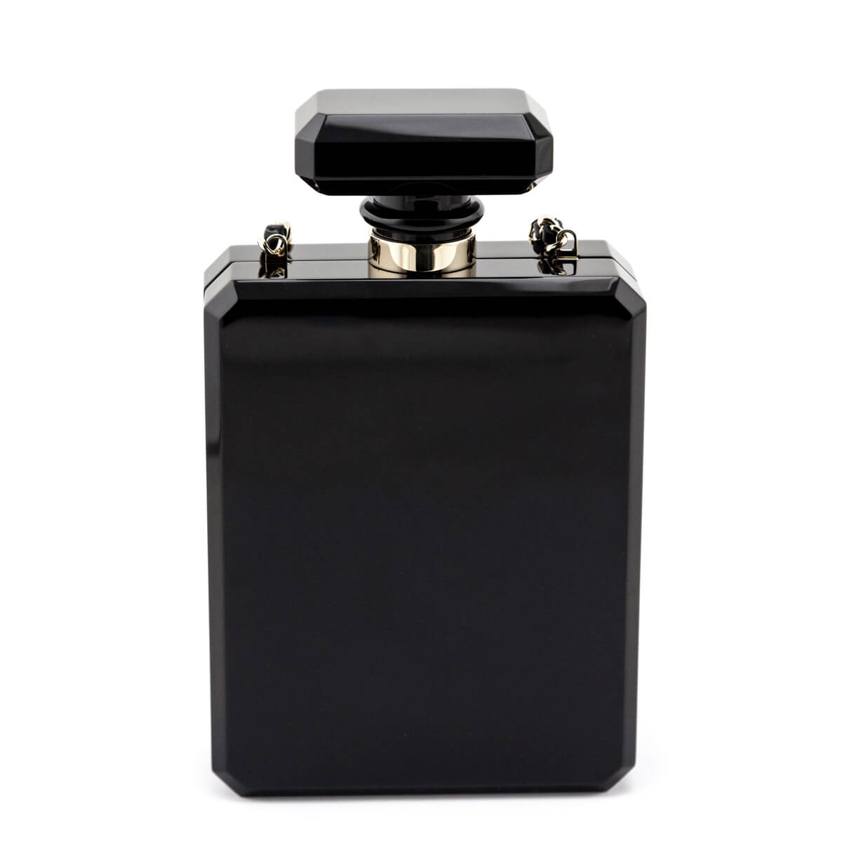 perfume bottle black