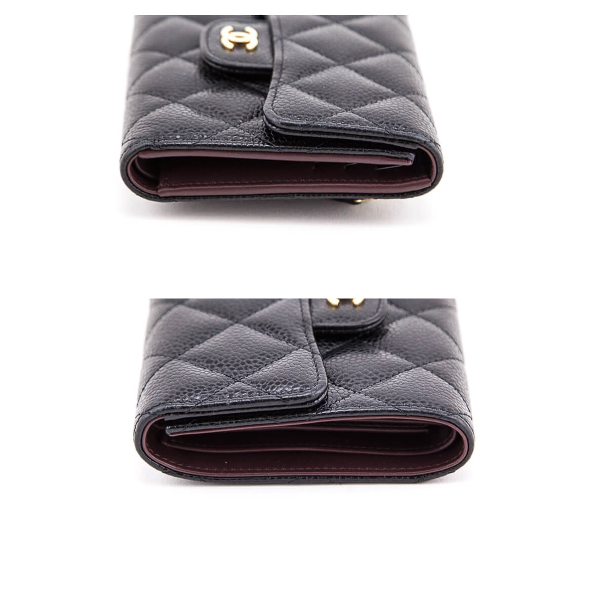 Chanel Black Quilted Caviar Classic Small Flap Wallet - Chanel Canada