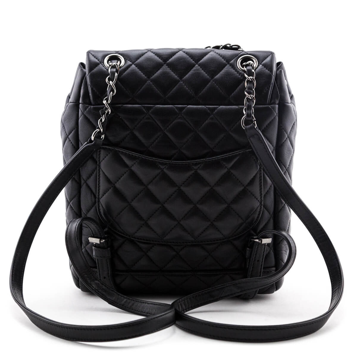 Chanel Black Quilted Lambskin Small Urban Spirit Backpack RHW