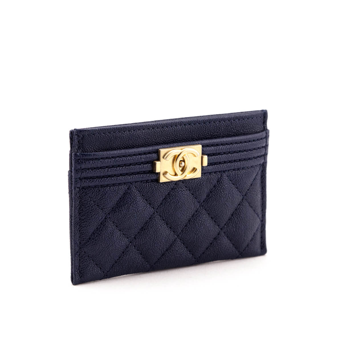 Chanel Boy Card Holder  Designer WishBags