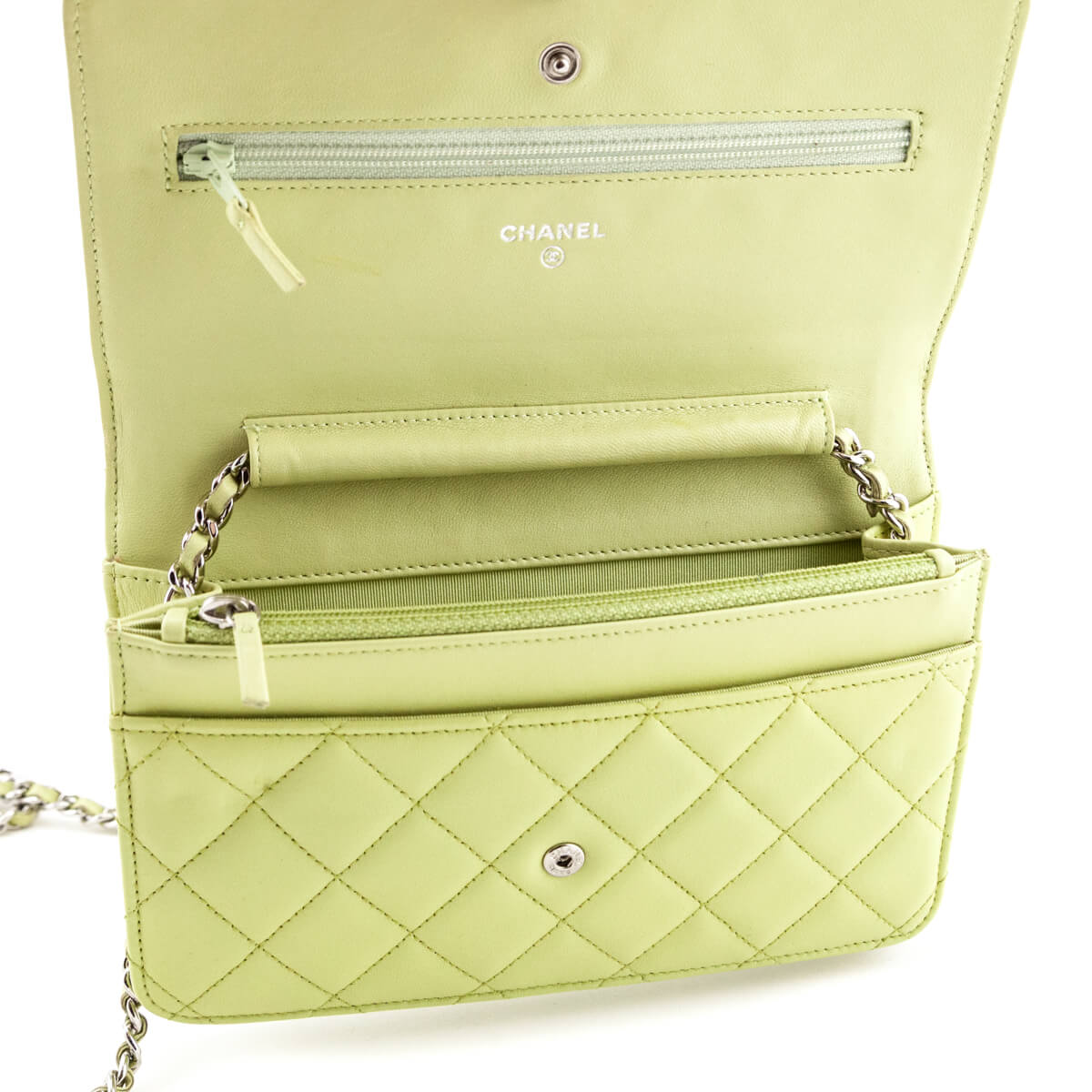 chanel pistachio bag