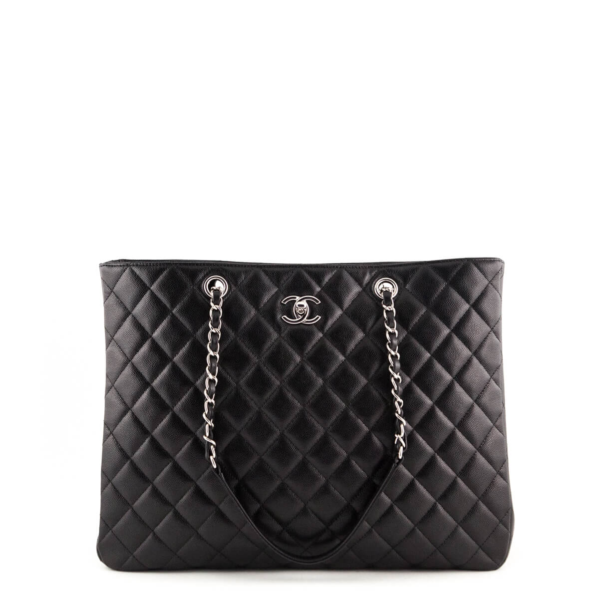 Chanel Black Caviar Classic Shopping Tote - Chanel Bags Canada