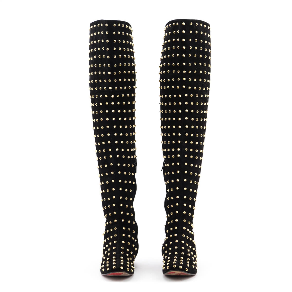 louboutin studded boots