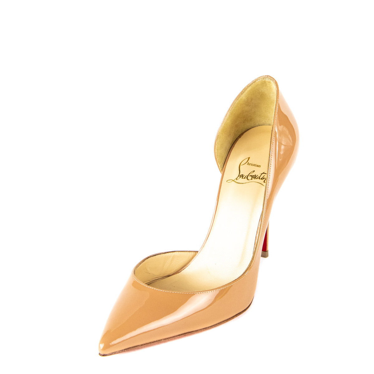 Christian Louboutin Nude Patent Leather 