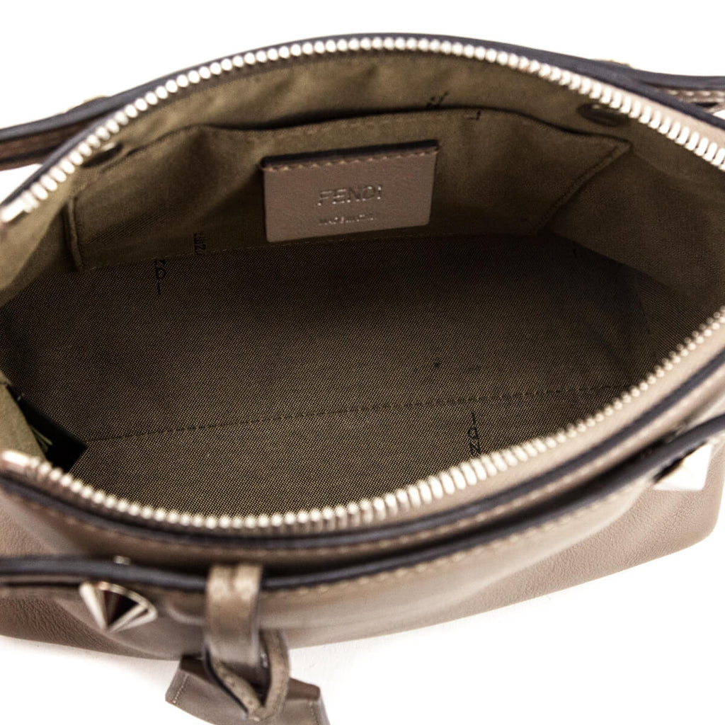 Fendi Beige Calfskin Mini By The Way Bag - Preloved Fendi Handbags CA