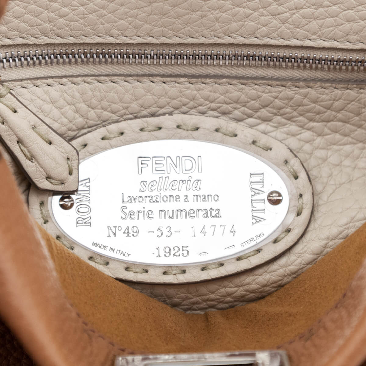 fendi authentication serial number