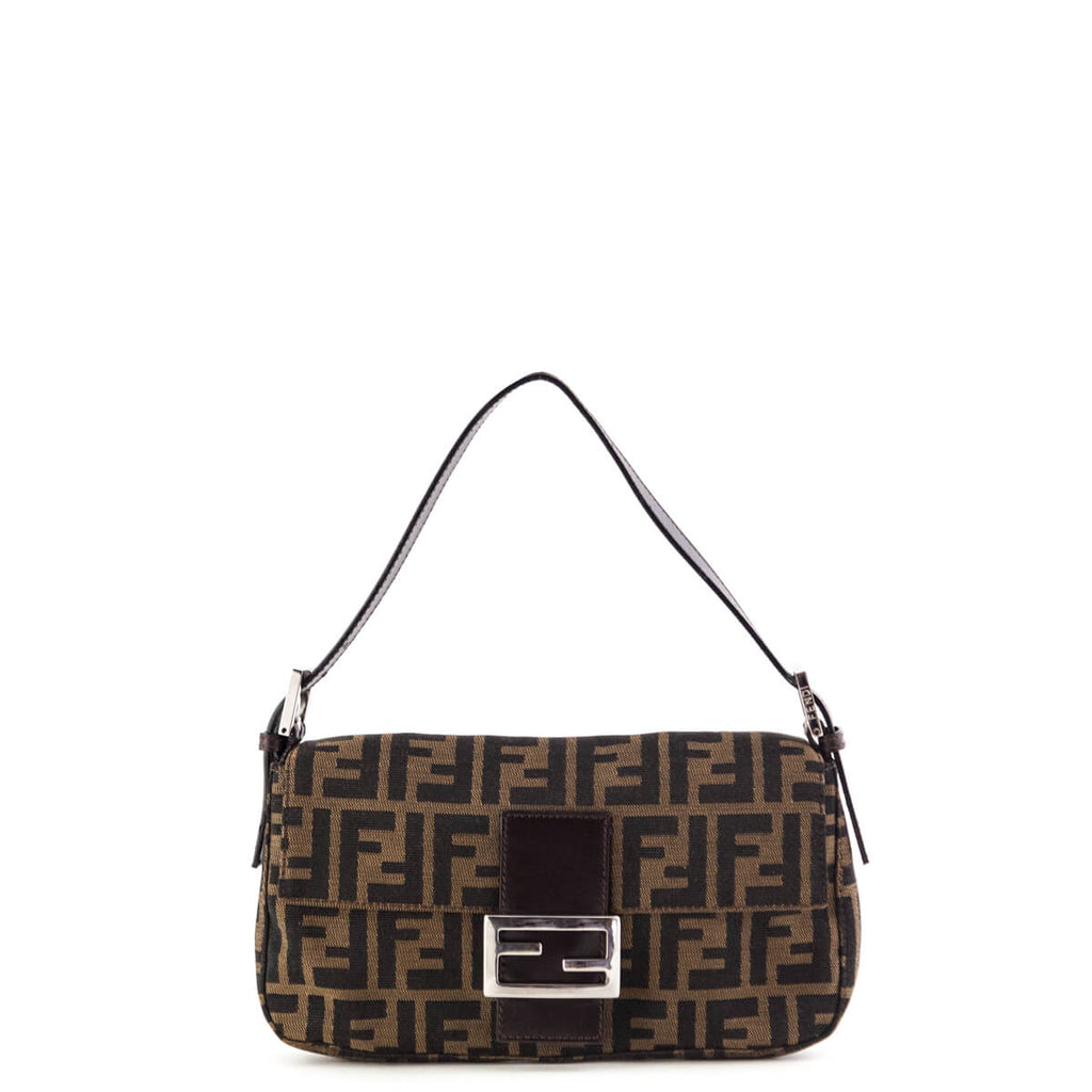 Fendi Zucca Baguette Shoulder bag - Secondhand Fendi Bags Canada