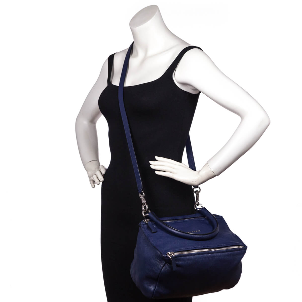 Givenchy Navy Sugar Goatskin Small 