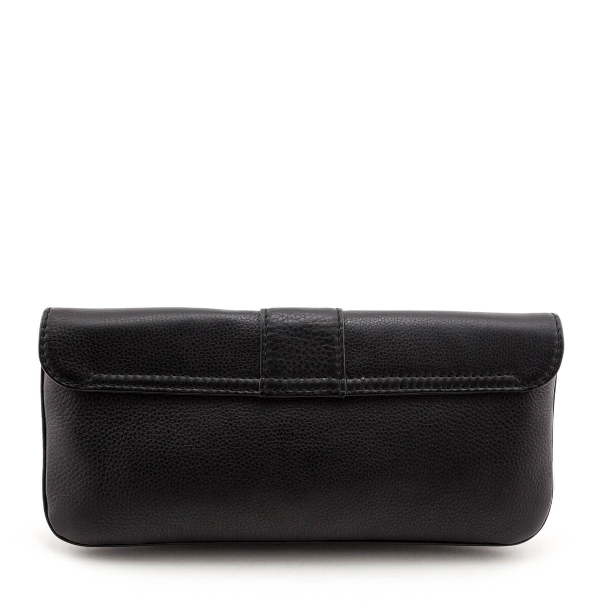 Gucci Black Leather Greenwich Clutch - Preloved Gucci Handbags Canada