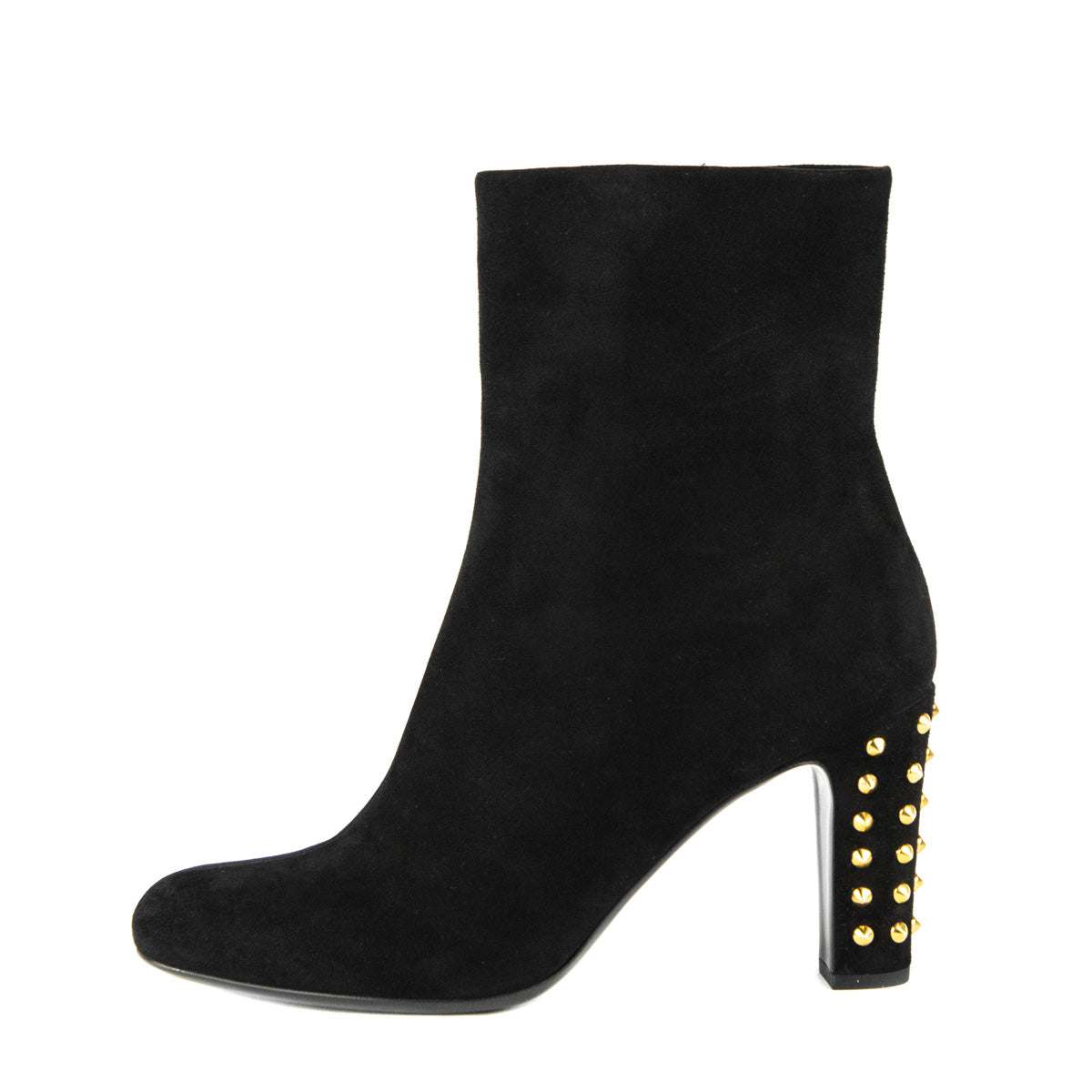 gucci studded ankle boots