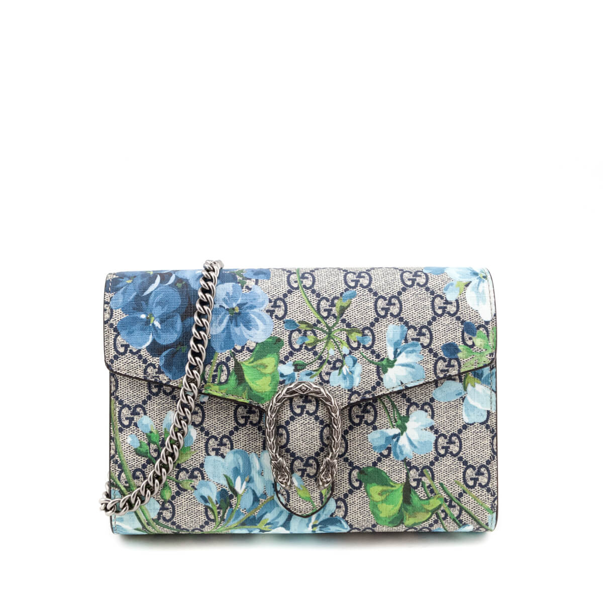 gucci blue bloom wallet