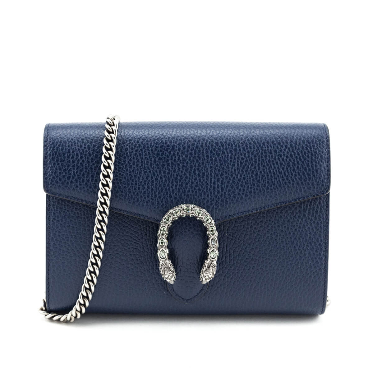 gucci wallet navy blue