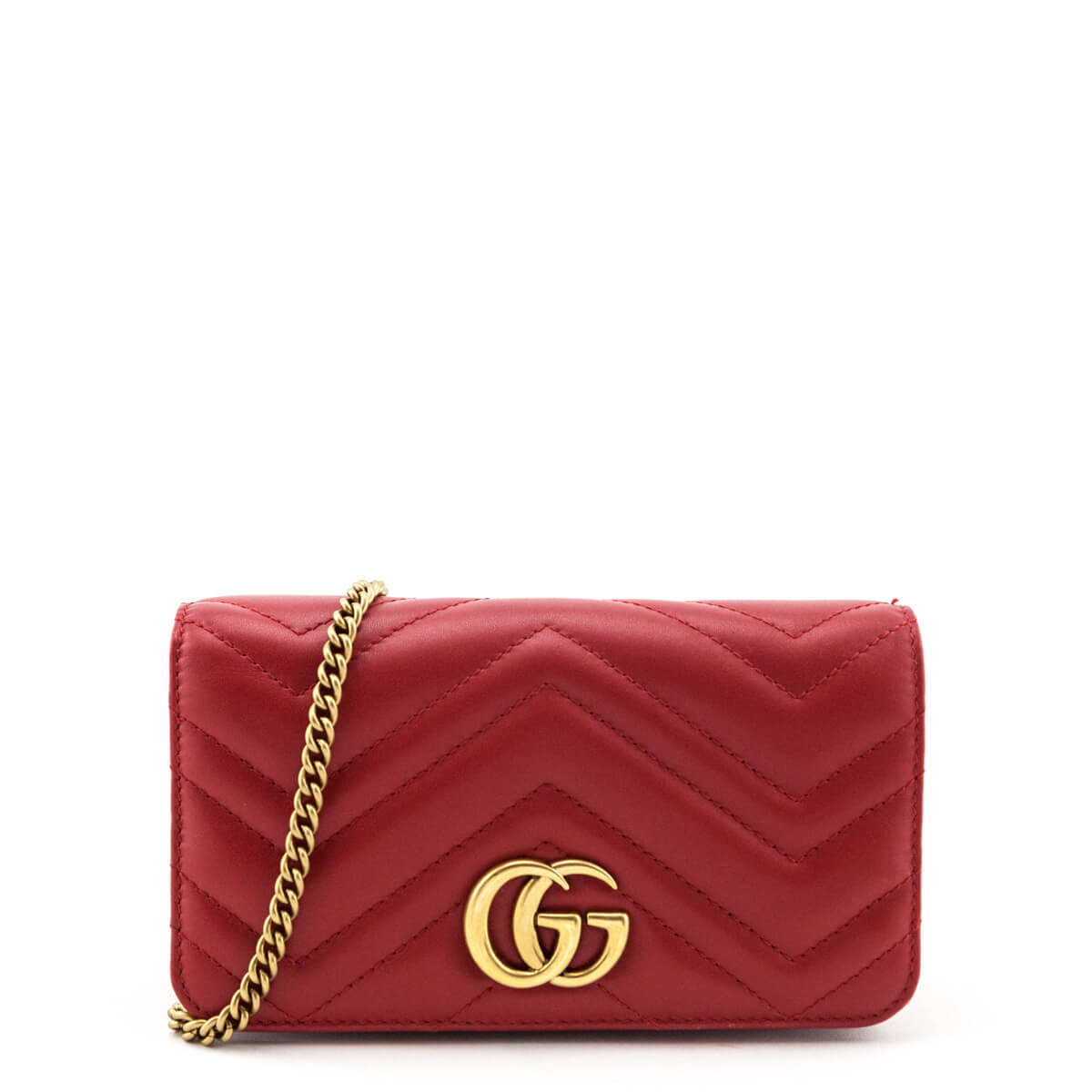 gucci marmont woc red