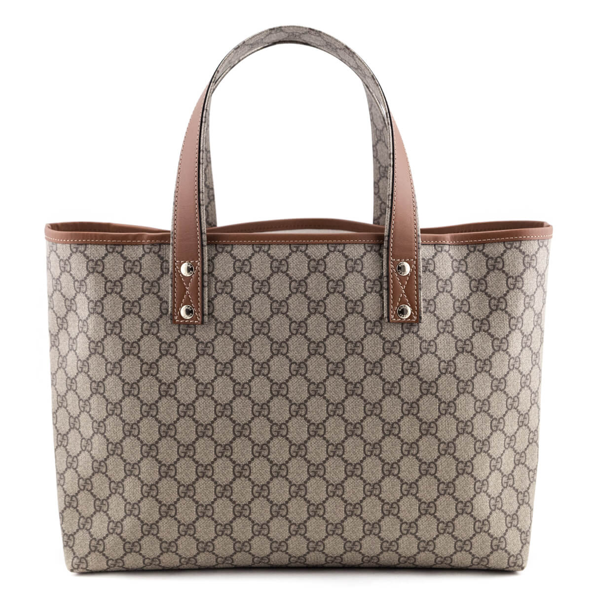 Gucci Beige GG Coated Canvas Signature 