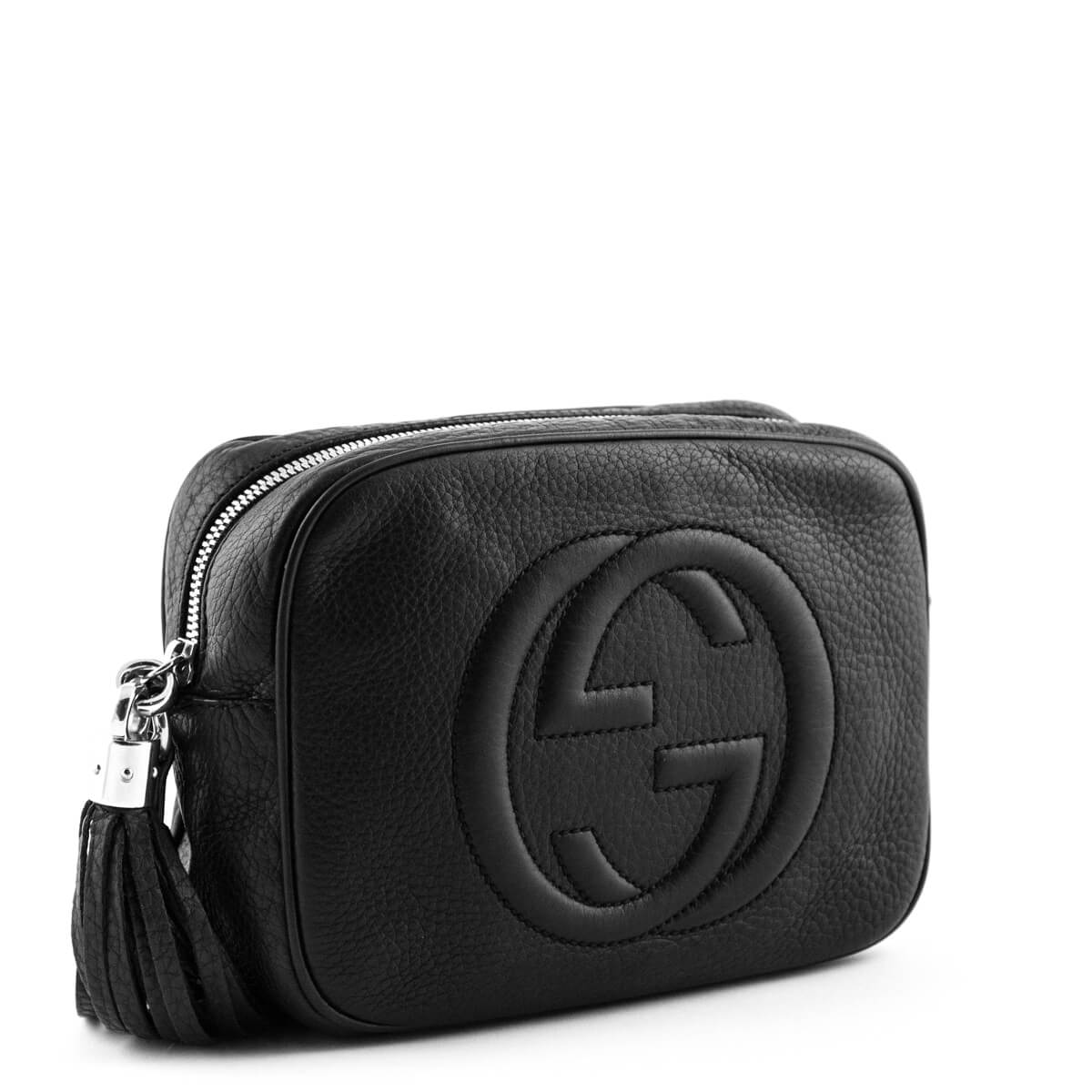 Gucci Black Soho Disco - Preowned Gucci Handbags