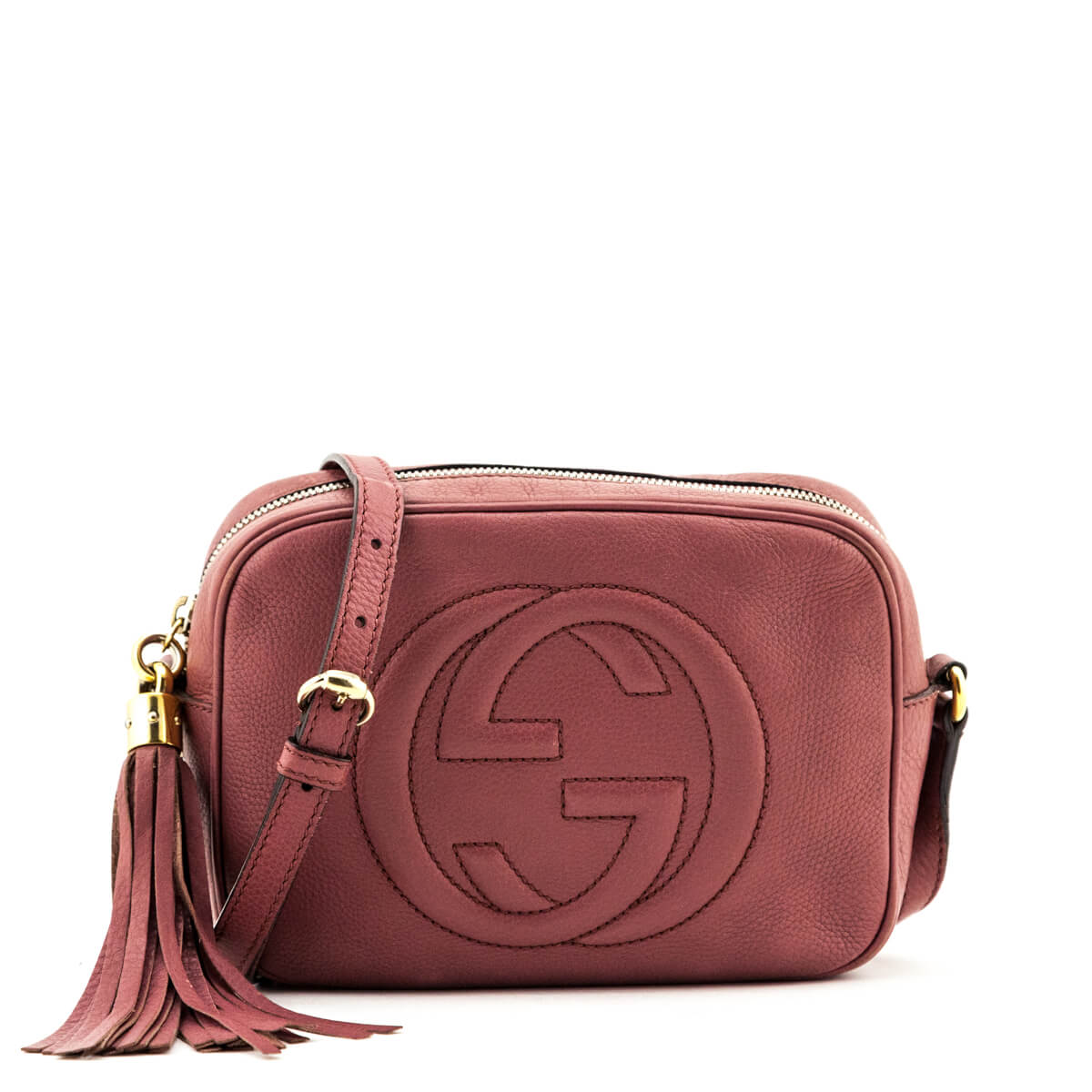 Gucci Dusty Rose Soho Disco - Shop Preloved Gucci Soho Disco Bags CA