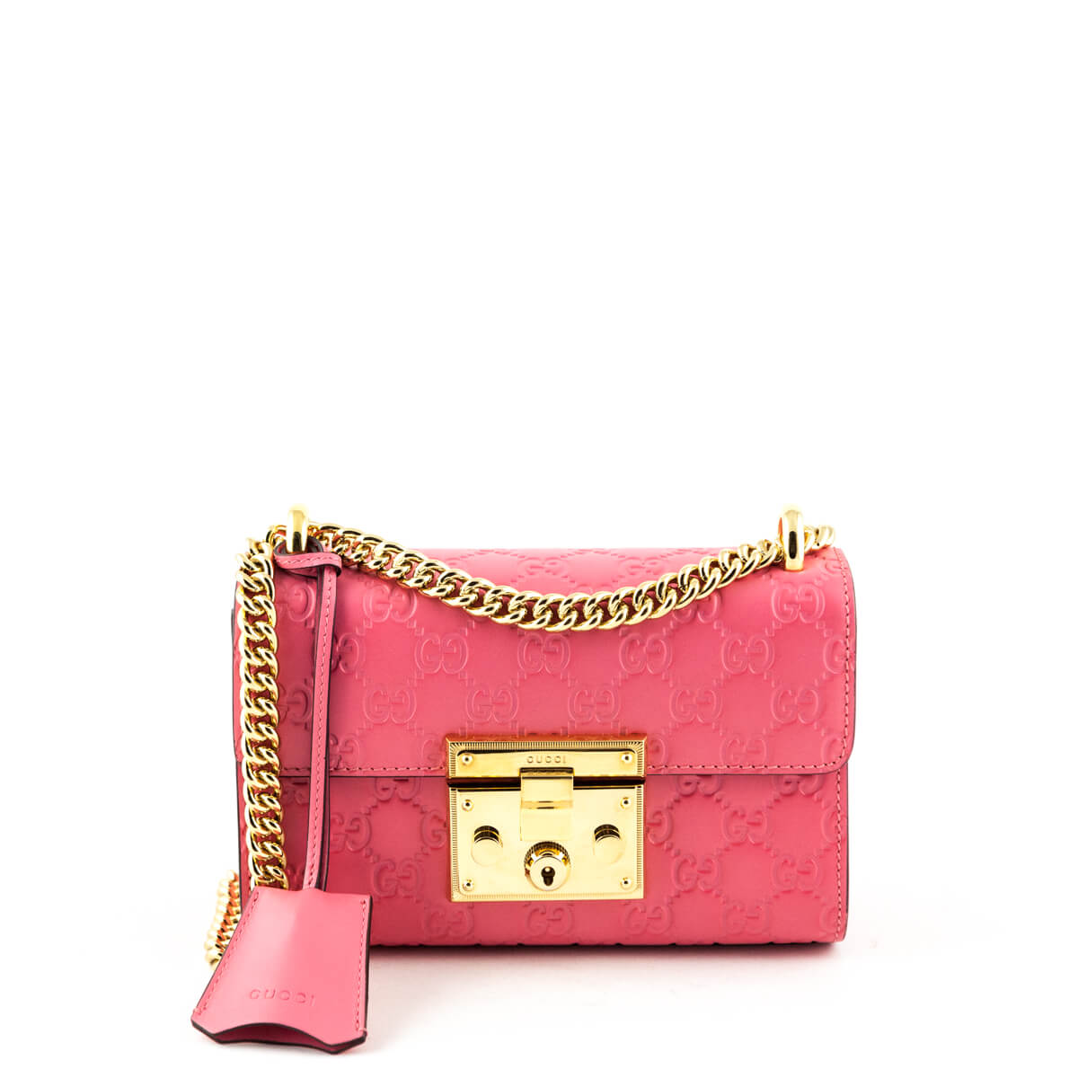 gucci padlock pink