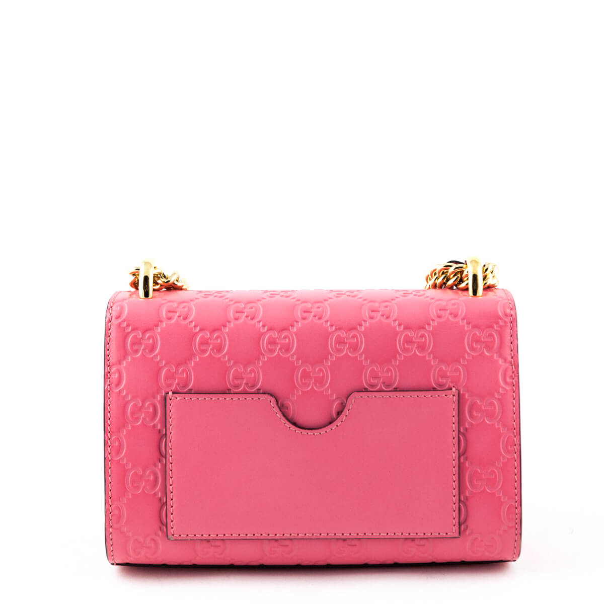 Gucci Pink Guccissima Small Padlock Shoulder Bag - Gucci Canada