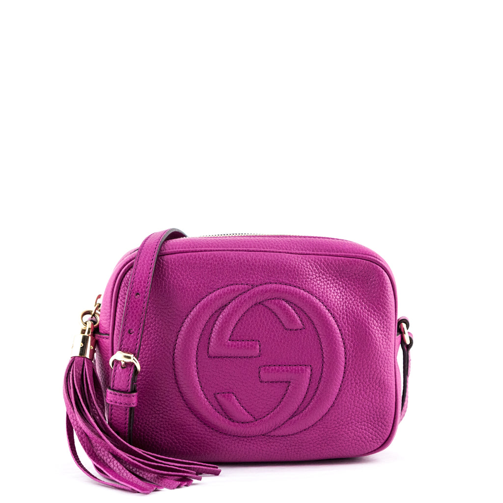 Gucci Fuchsia Pink Soho Disco - Preowned Gucci Bags, Wallets & More