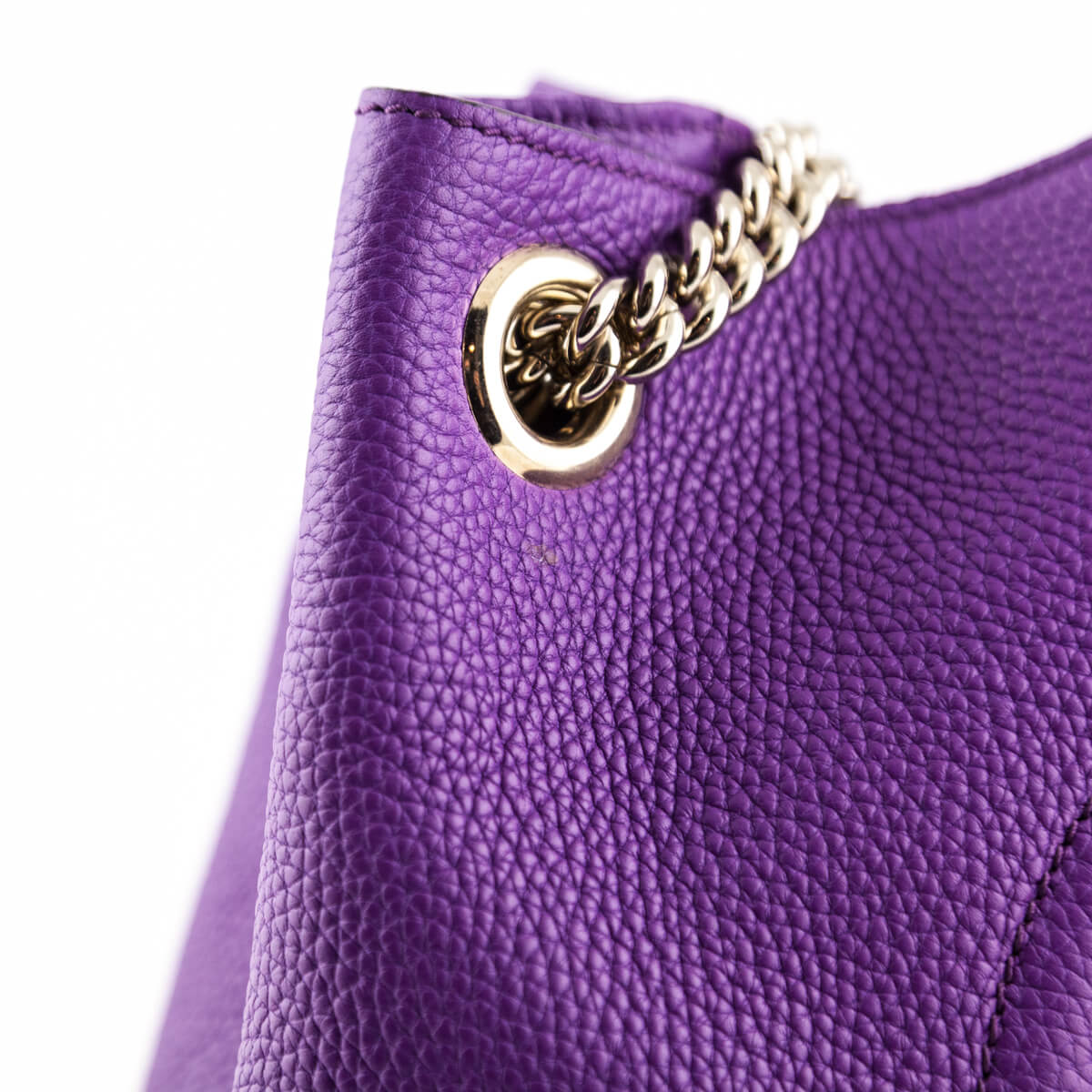 Gucci Purple Soho Chain Shoulder Bag - Gucci Shoulder Handbags