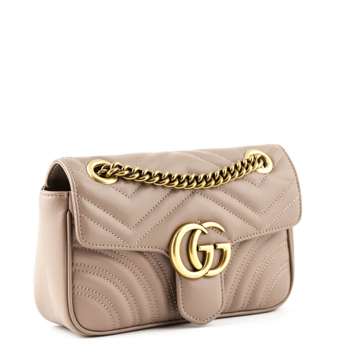Gucci Rose Matelasse Calfskin Mini GG Marmont 2.0 Bag - Gucci Bags