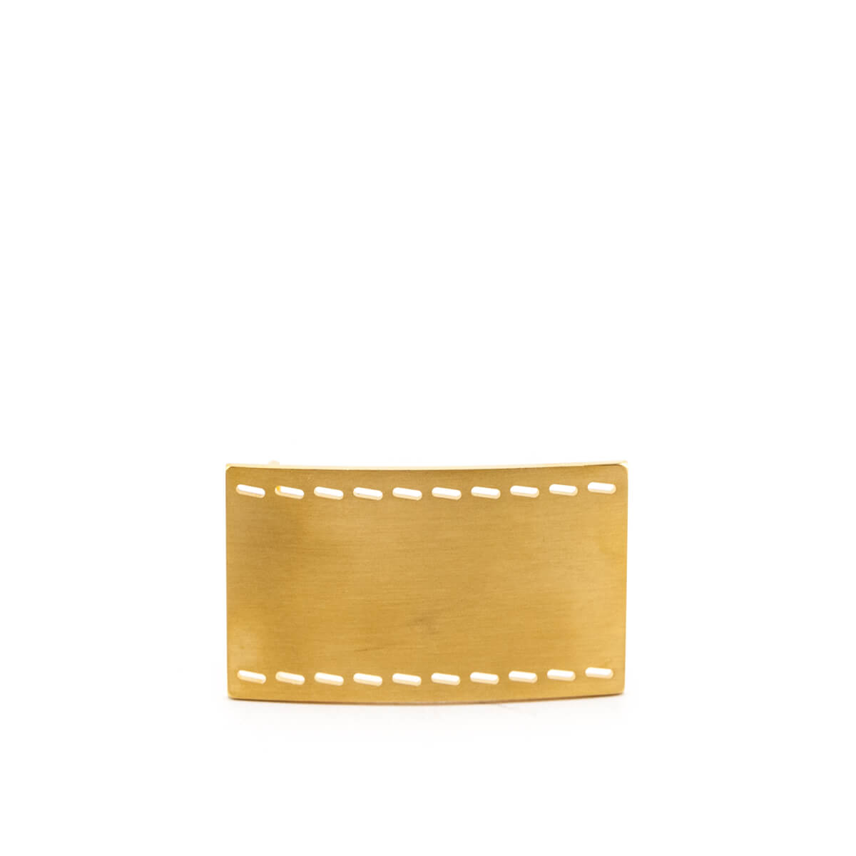 Hermes Brushed Rectangular Belt Buckle 